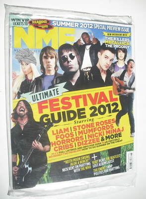NME magazine - Ultimate Festival Guide 2012 cover (5 May 2012)