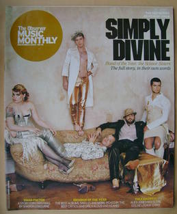 The Observer Music Monthly magazine - December 2004 - The Scissor Sisters c