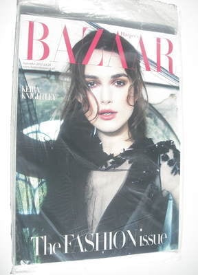 Harper's Bazaar magazine - September 2012 - Keira Knightley cover (Subscriber's Issue)