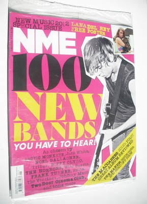 NME magazine - 100 New Bands You Have To Hear cover (7 January 2012)