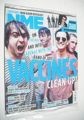 NME magazine - The Vaccines cover (19 November 2011)