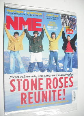 NME magazine - The Stone Roses cover (22 October 2011)