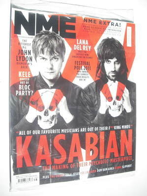 NME magazine - Kasabian cover (24 September 2011)