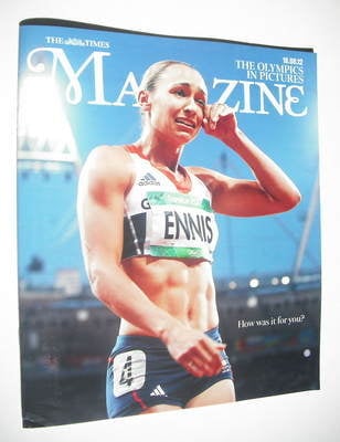The Times magazine - Jessica Ennis cover (18 August 2012)