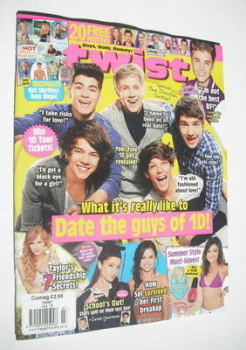 Twist magazine - July 2012 - One Direction cover