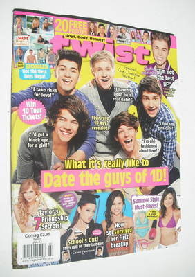 <!--2012-07-->Twist magazine - July 2012 - One Direction cover