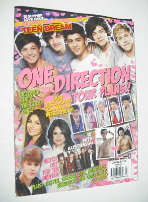 <!--2012-08-->Word Up magazine - Teen Dream One Direction cover (August 201