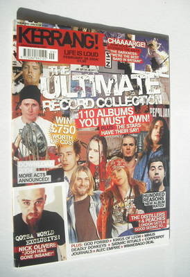 Kerrang magazine - 110 Albums You Must Own cover (28 February 2004 ...