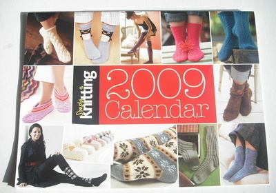 Simply Knitting Calendar 2009