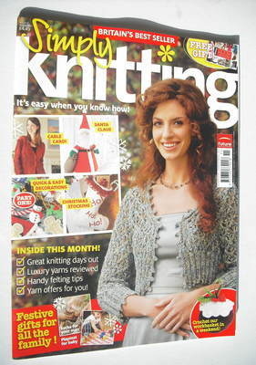 Simply Knitting magazine (Issue 47 - November 2008)