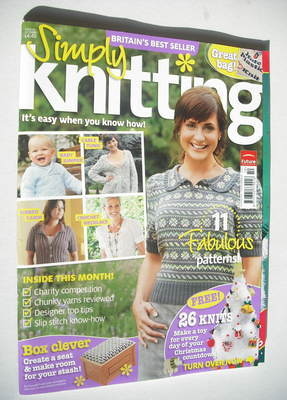 Simply Knitting magazine (Issue 46 - October 2008)