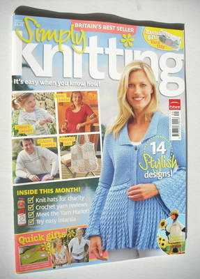 Simply Knitting magazine (Issue 45 - September 2008)