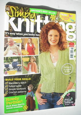 Simply Knitting magazine (Issue 44 - August 2008)