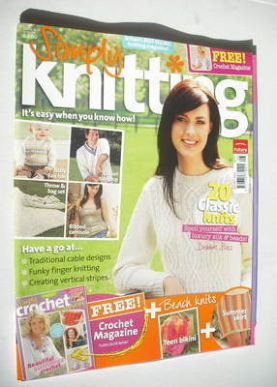 Simply Knitting magazine (Issue 18 - August 2006)