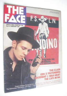 <!--1981-02-->The Face magazine - Paul Simonon cover (February 1981 - Issue