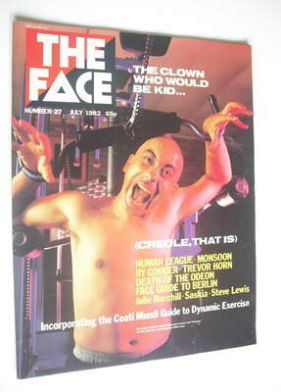 <!--1982-07-->The Face magazine - Coati Mundi cover (July 1982 - Issue 27)