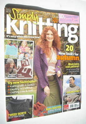 Simply Knitting magazine (Issue 07 - October 2005)
