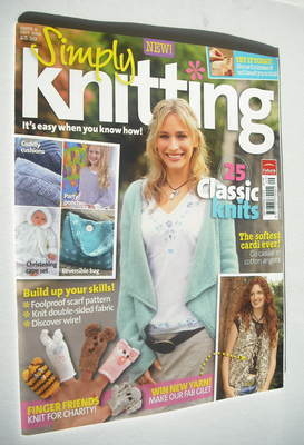 Simply Knitting magazine (Issue 06 - September 2005)