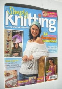 Simply Knitting magazine (Issue 05 - August 2005)