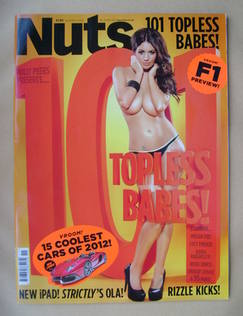 <!--2012-03-16-->Nuts magazine - Holly Peers cover (16-22 March 2012)