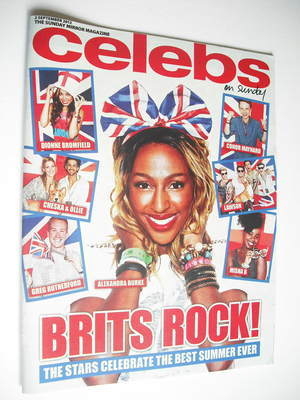 Celebs magazine - Alexandra Burke cover (2 September 2012)