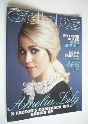 Celebs magazine - Amelia Lily cover (26 August 2012)