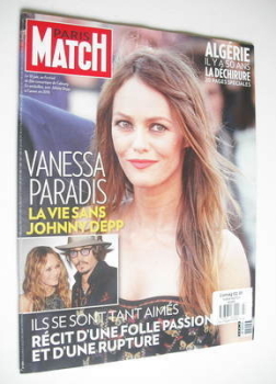 Paris Match magazine - 28 June 2012 - Vanessa Paradis cover