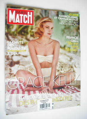 <!--2012-08-02-->Paris Match magazine - 2 August 2012 - Grace Kelly cover
