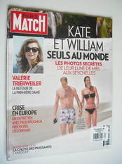 <!--2012-07-19-->Paris Match magazine - 19 July 2012 - Prince William & Kat