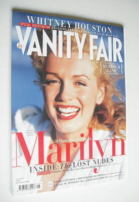 Vanity Fair magazine - Marilyn Monroe cover (June 2012)