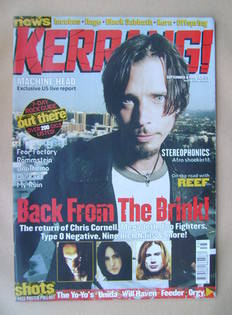 Kerrang magazine - Chris Cornell cover (4 September 1999 - Issue 766)
