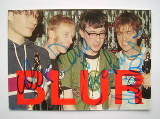 Blur autographs