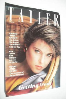 <!--1982-05-->Tatler magazine - May 1982 - Catherine Oxenberg cover