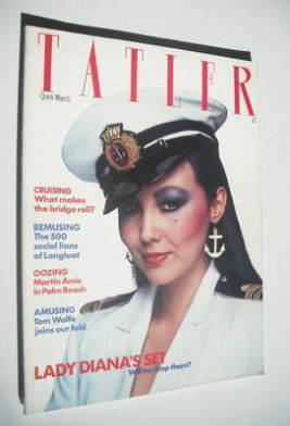 <!--1981-03-->Tatler magazine - March 1981 - Marie Helvin cover