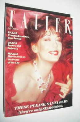 <!--1981-12-->Tatler magazine - December 1981 - Lesley-Anne Down cover