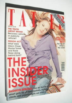 Tatler magazine - March 1999 - Renee Zellweger cover