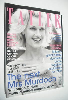 Tatler magazine - April 1999 - Sarah O'Hare cover