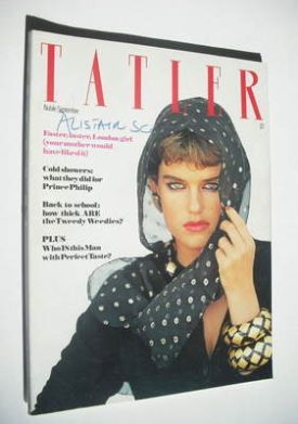 <!--1980-09-->Tatler magazine - September 1980 - The Hon Clare Beresford co