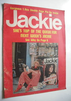 Jackie magazine - 29 July 1972 (Issue 447)