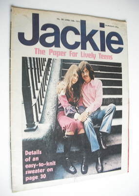 Jackie magazine - 24 April 1971 (Issue 381)
