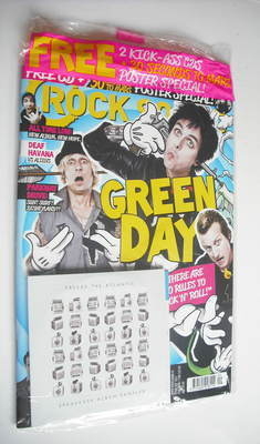 Rock Sound magazine - Green Day cover (September 2012)