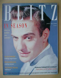 <!--1987-10-->Blitz magazine - October 1987 - John Galliano cover