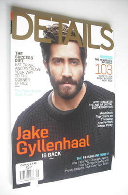 <!--2012-09-->Details magazine - September 2012 - Jake Gyllenhaal cover