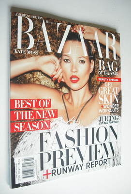 Harper's Bazaar magazine - June/July 2012 - Kate Moss cover