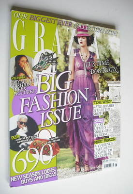 <!--2012-09-24-->Grazia magazine - Big Fashion Issue (24 September 2012)