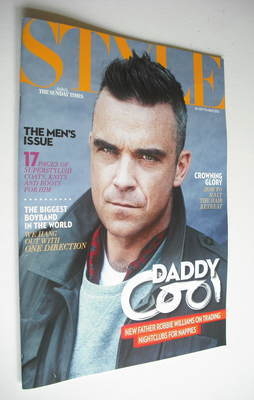Style magazine - Robbie Williams cover (30 September 2012)
