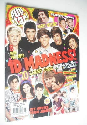 <!--2012-09-->POPSTAR magazine - September 2012 - One Direction cover