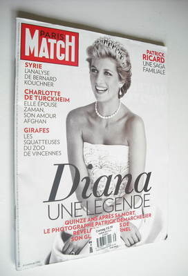 <!--2012-08-23-->Paris Match magazine - 23 August 2012 - Princess Diana cov
