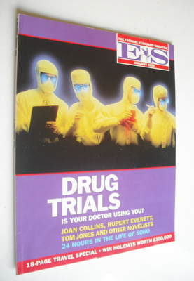 Evening Standard magazine - Drug Trials cover (January 1992)