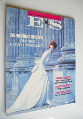 <!--1992-05-->Evening Standard magazine - Designing Brides cover (May 1992)